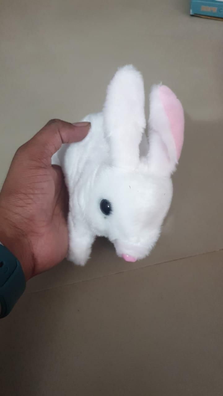 Bunny Toy Interactive Electronic Pet with Sounds and Movement