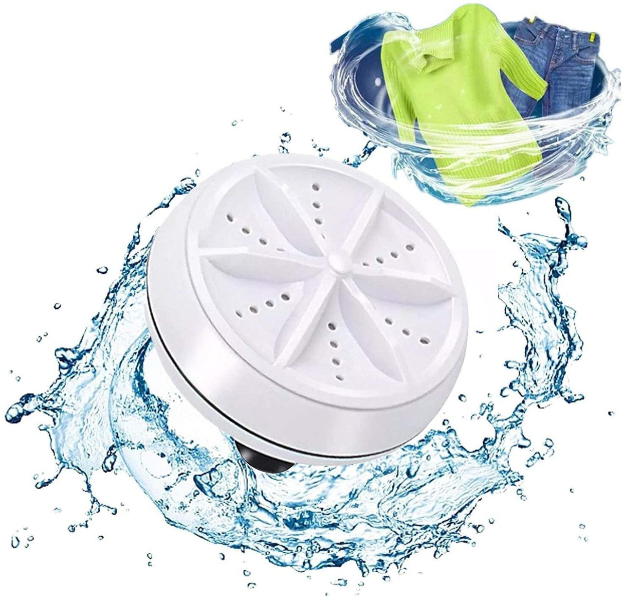 2 In 1 Mini Washing Machine Portable Washer
