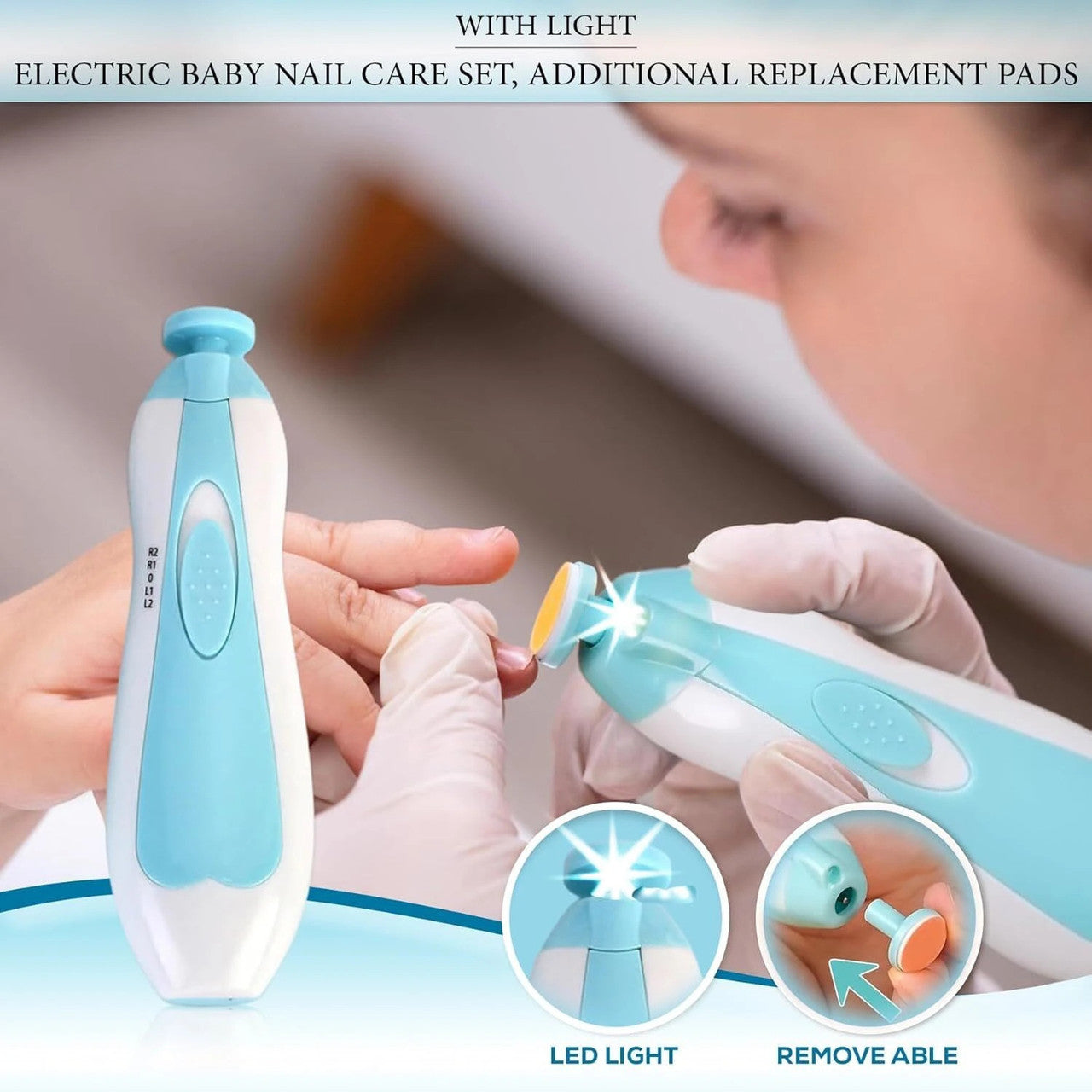 Baby Nail Clippers with Light