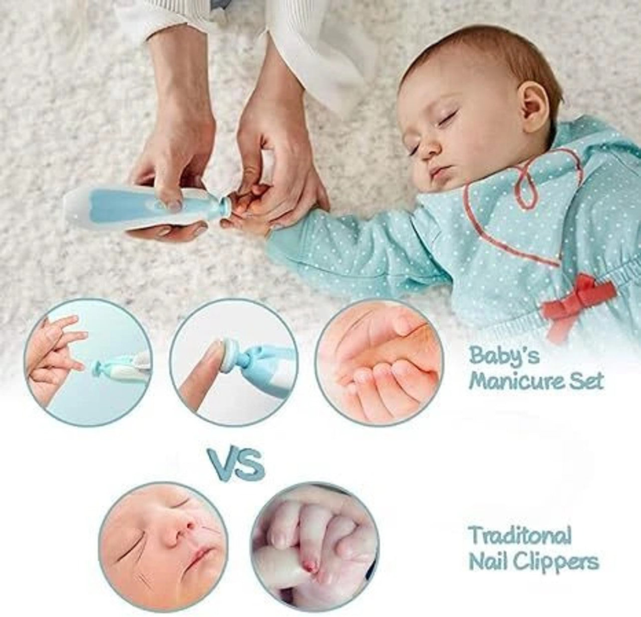 Baby Nail Clippers with Light